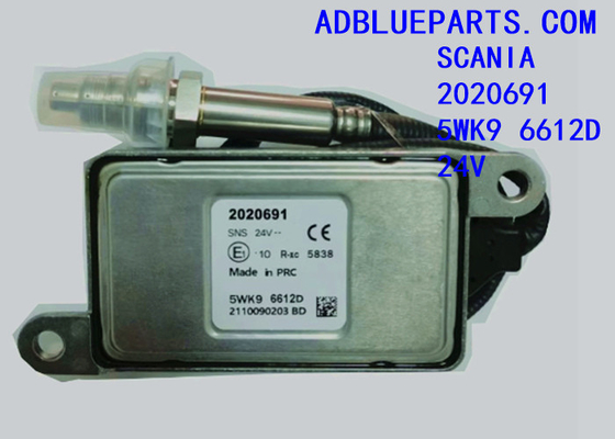 Scania OEM 2020691 24V Nitrox Oxygen Sensor Continental 5WK96612D and NOX Sensor /  Nitrogen-oxygen sensor  5WK9 6612D for Scania  2020691 